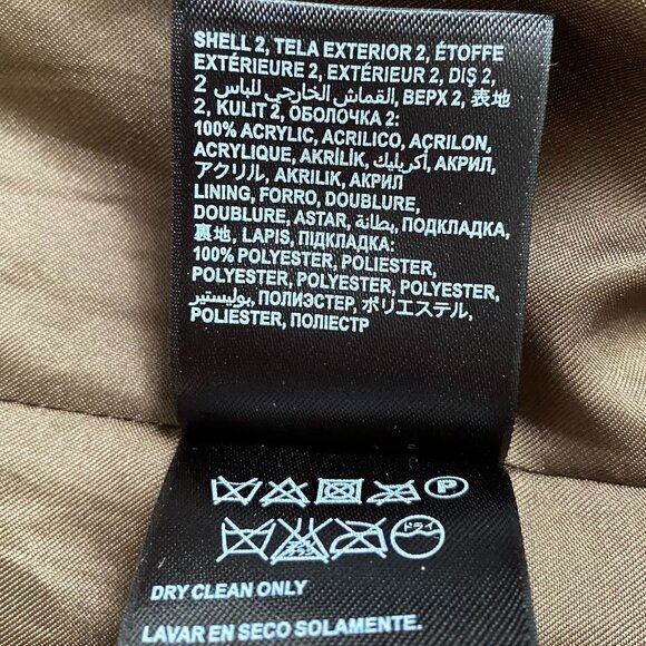 Bebe Faux Fur Over Size Shearling Look Long Vest XS - Picture 9 of 14